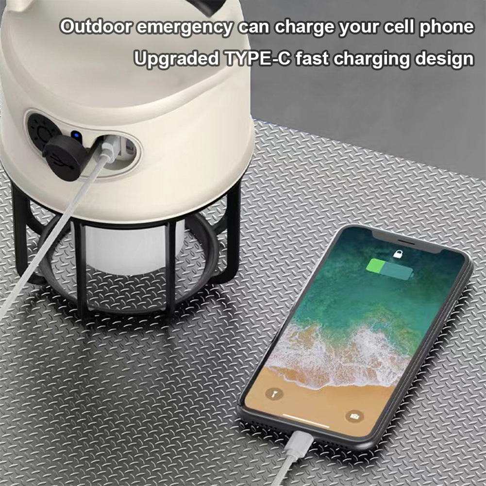 Camping Lantern USB Rechargeab - Power Outage Light บทวิจารณ์และราคา