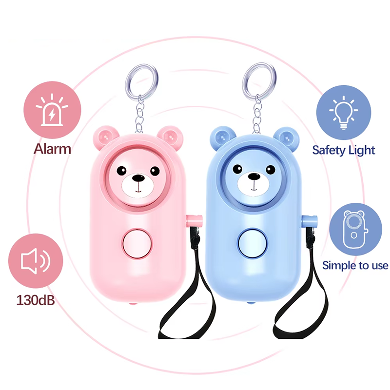 130dB Loud Self Defense Alarm  - Personal Alarm Keychain บทวิจารณ์และราคา