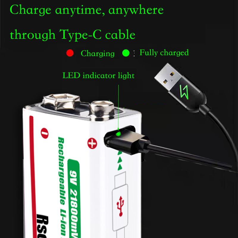 USB-C Rechargable 9V Lithium i - Smoke Detector Interconnected บทวิจารณ์และราคา