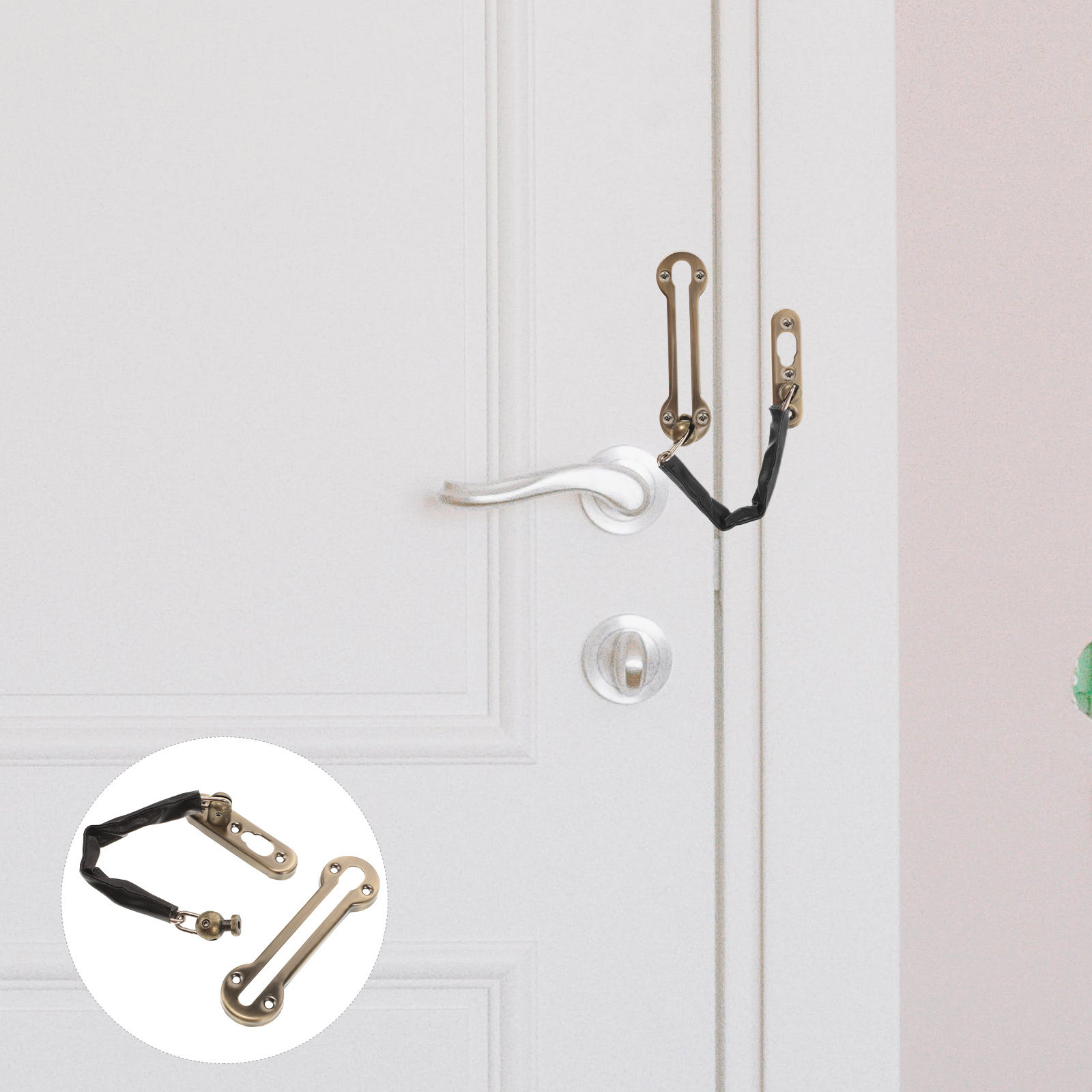 Door Chain Lock Heavy Duty Sta - Security Chain Door บทวิจารณ์และราคา