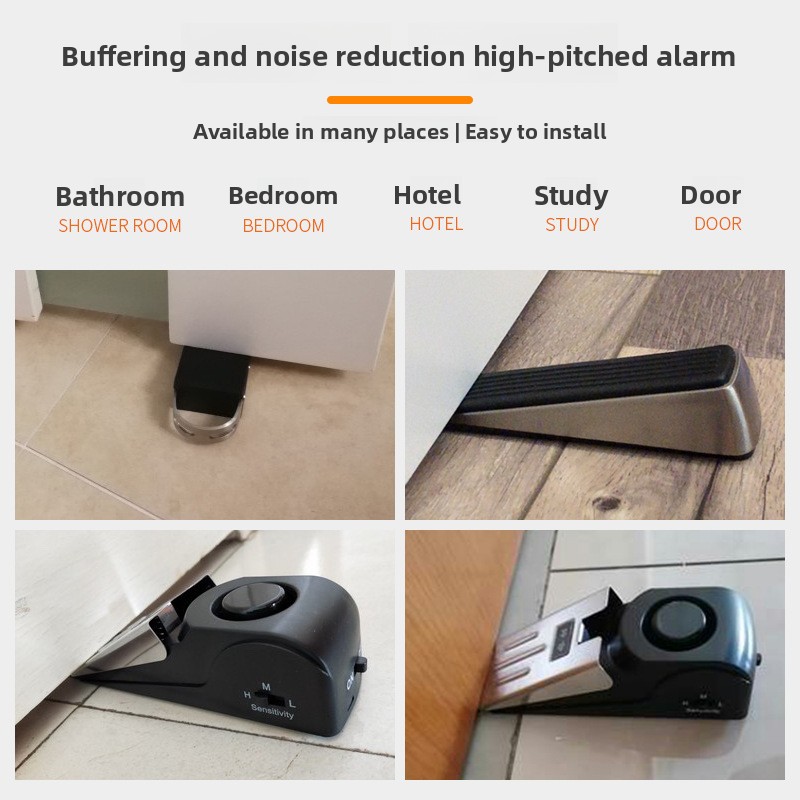Female household door stopper, - Door Stop Alarm บทวิจารณ์และราคา