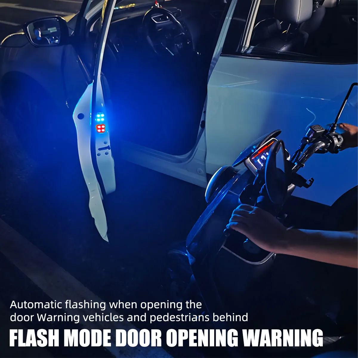 Car Door Lights LED Colorful F - Emergency Exit Sign บทวิจารณ์และราคา