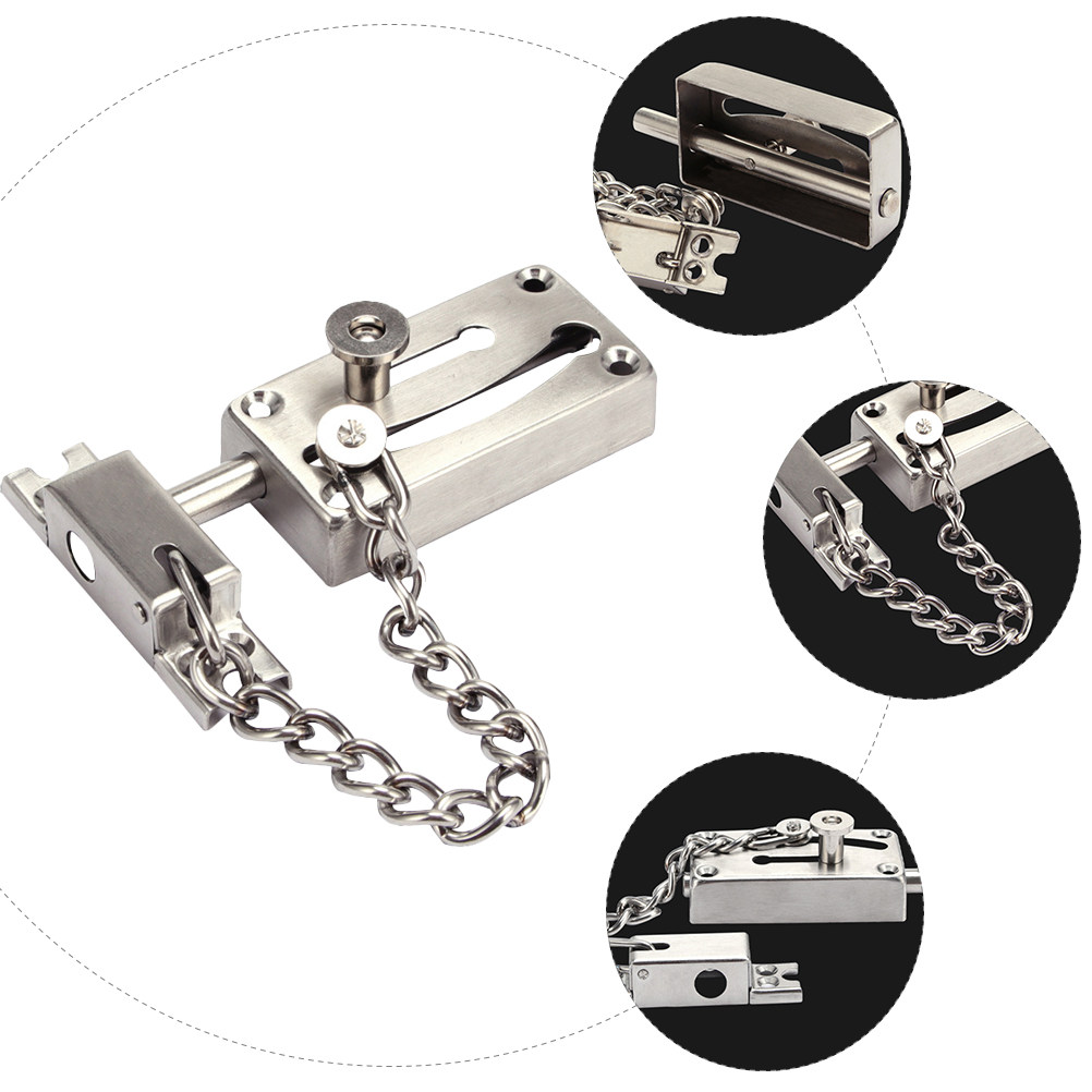Safety Door Chain Lock Thicken - Security Chain Door บทวิจารณ์และราคา