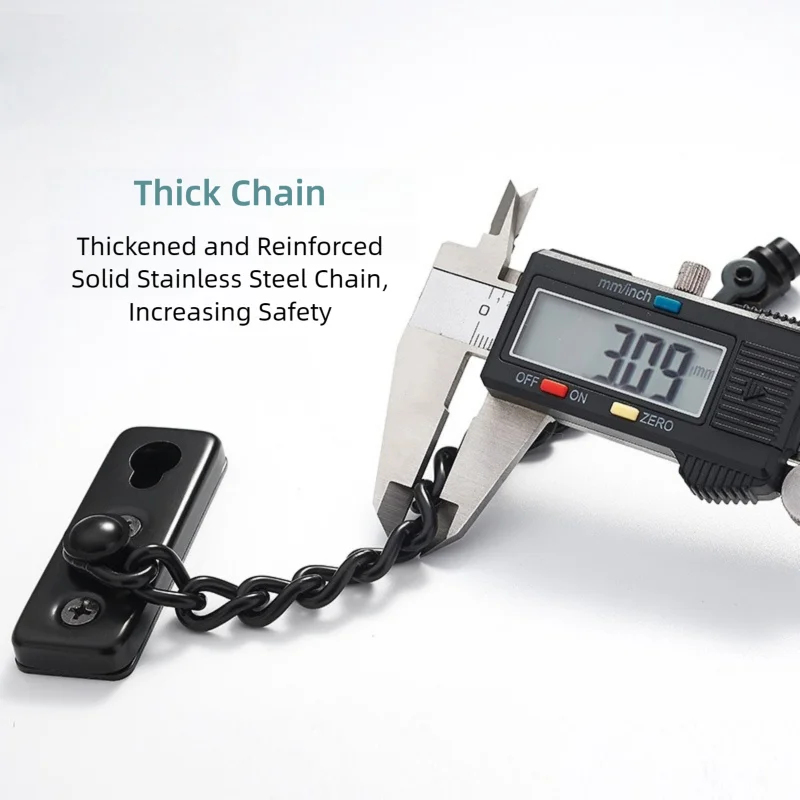 Multi-Color Stainless Steel An - Security Chain Door บทวิจารณ์และราคา