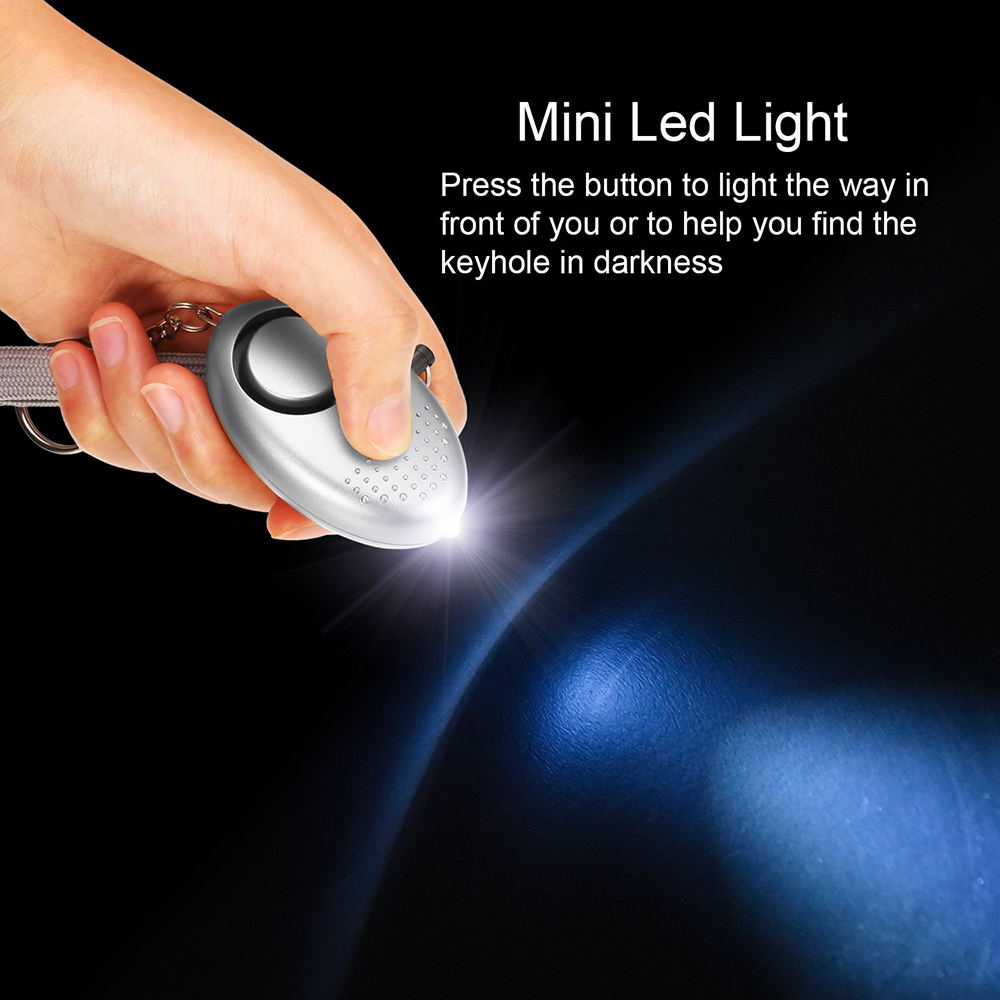 130DB Siren Song LED Portable  - Personal Alarm Keychain บทวิจารณ์และราคา