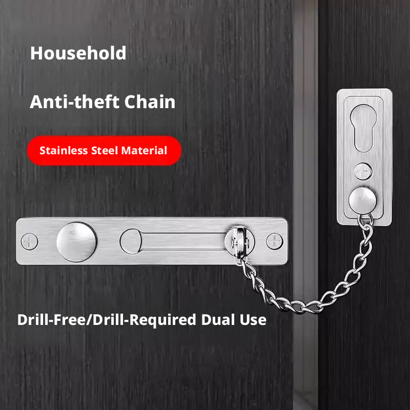 Door Chain Lock Stainless Stee - Security Chain Door บทวิจารณ์และราคา