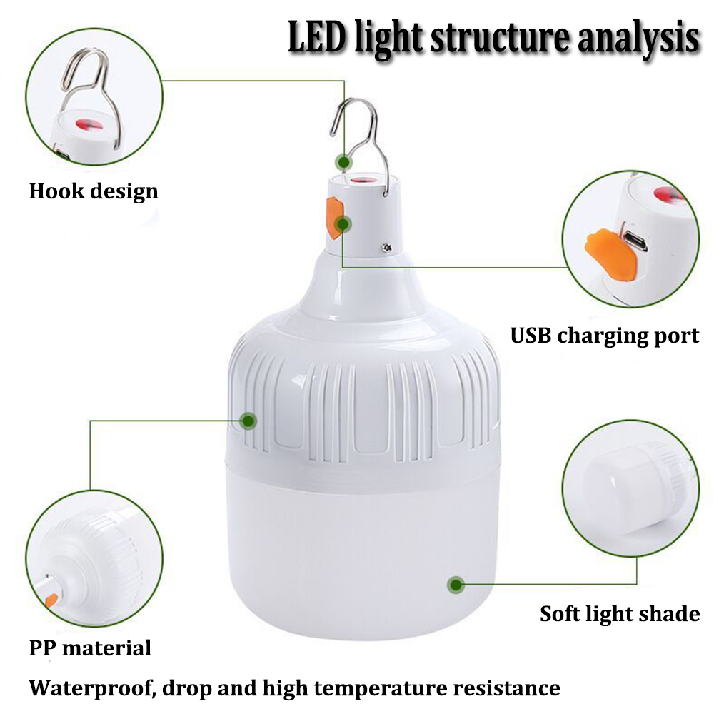 Camping Lantern LED Lamp Bulbs - Power Outage Light บทวิจารณ์และราคา