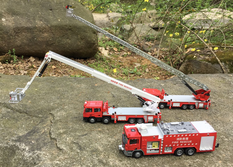 1:50 alloy engineering vehicle - Fire Escape Ladder บทวิจารณ์และราคา