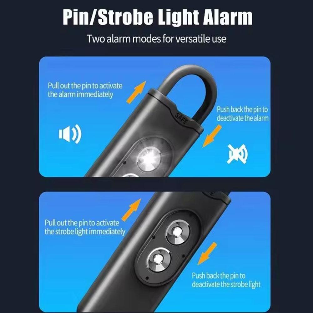 1pcs Self Defense Personal Ala - Personal Alarm Keychain บทวิจารณ์และราคา