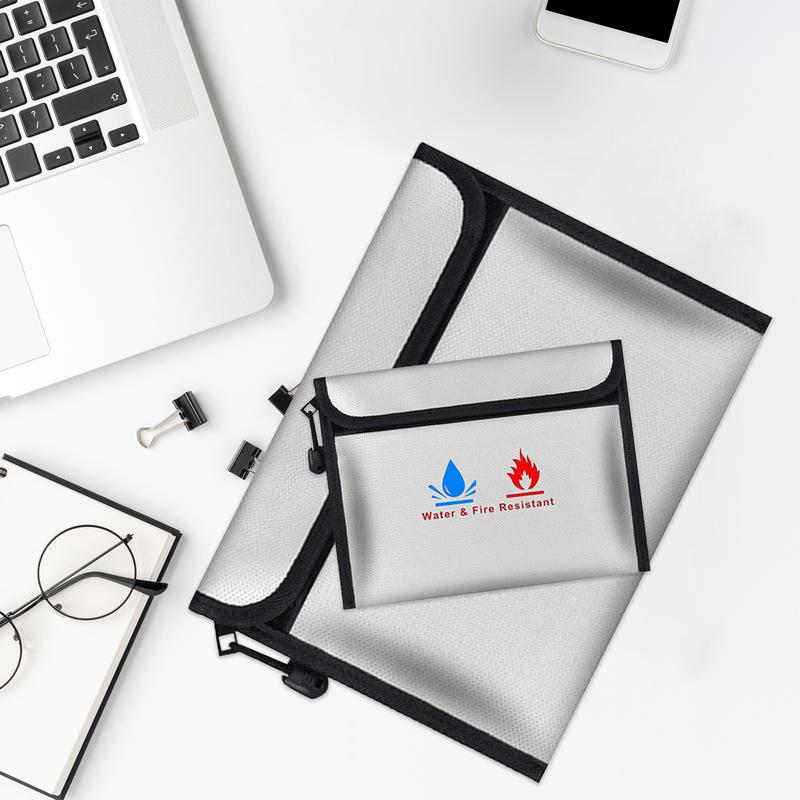 Fireproof Document Bag Firepro - Fire Safe Document บทวิจารณ์และราคา