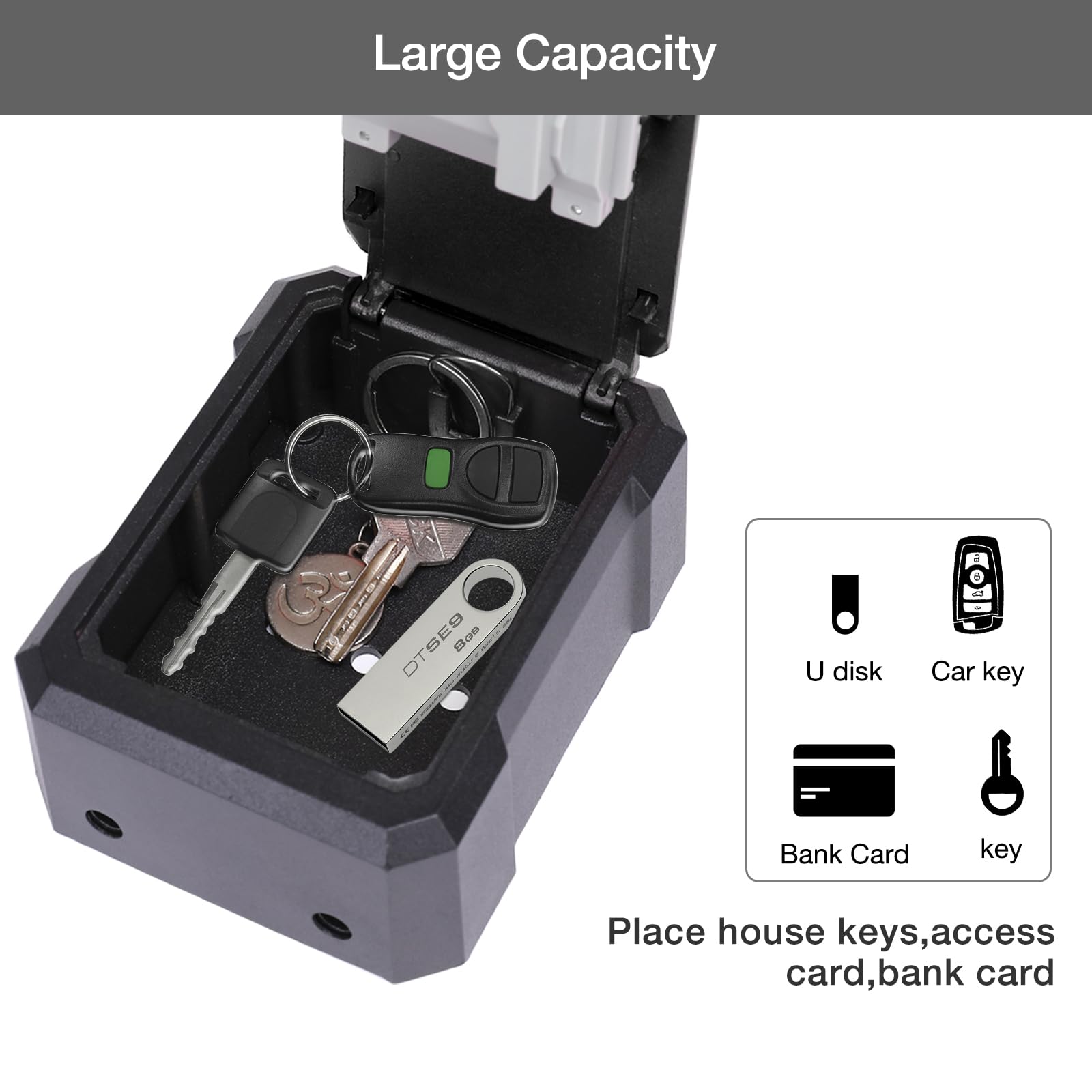 Alloy Security Key Lock Box Wa - Lockbox Key Secure บทวิจารณ์และราคา
