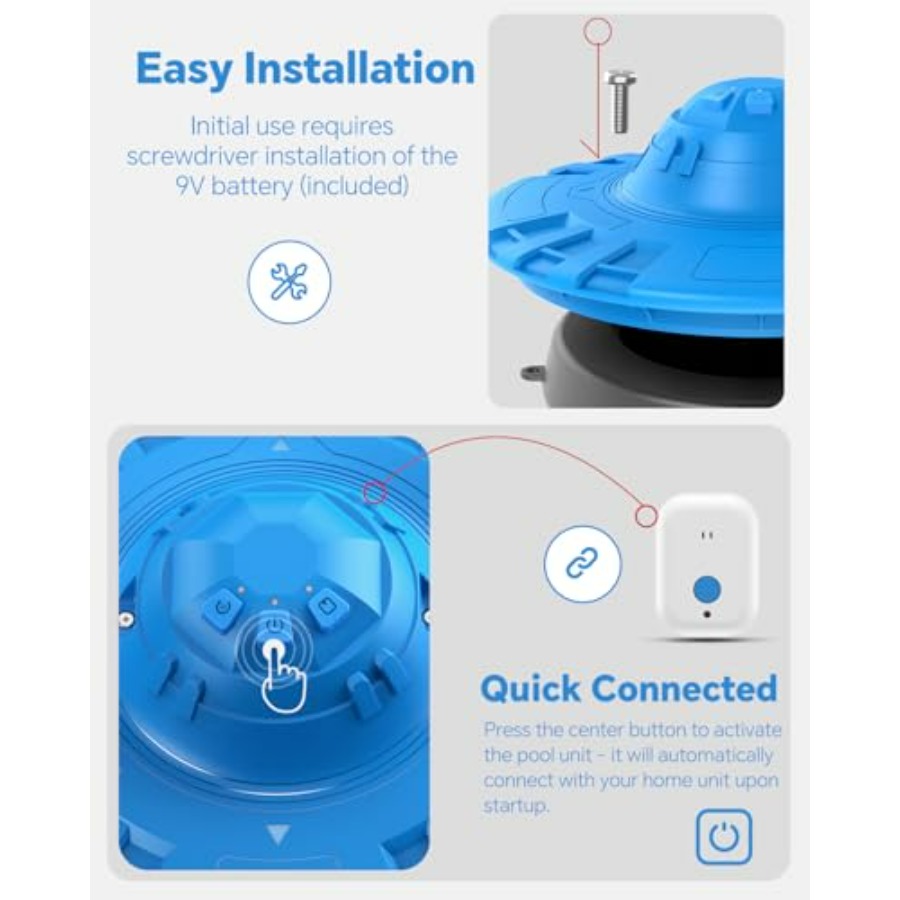Pool Alarm for inground above  - Pool Alarm Float บทวิจารณ์และราคา