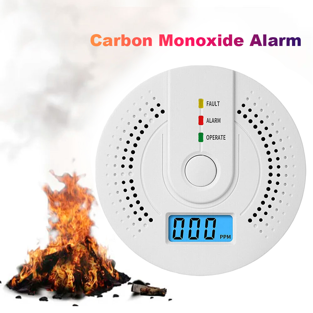 Carbon Monoxide Detector CO Ga - Smoke Detector Interconnected บทวิจารณ์และราคา