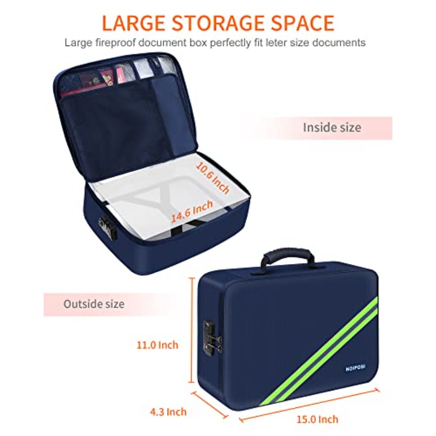 Important Document Organizer W - Fire Safe Document บทวิจารณ์และราคา