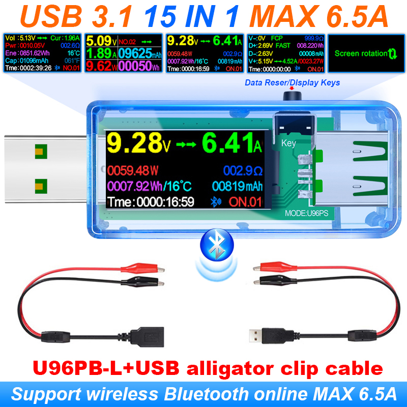 15 IN 1 USB 3.1 Tester DC Digi - Co Detector Plug บทวิจารณ์และราคา