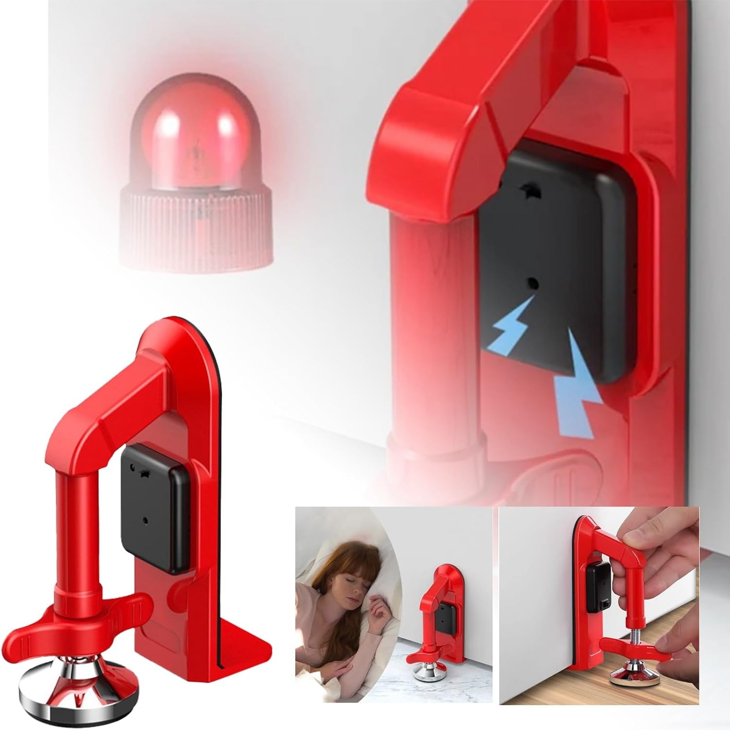 Battery Powered Alarm Door Sto - Door Stop Alarm บทวิจารณ์และราคา