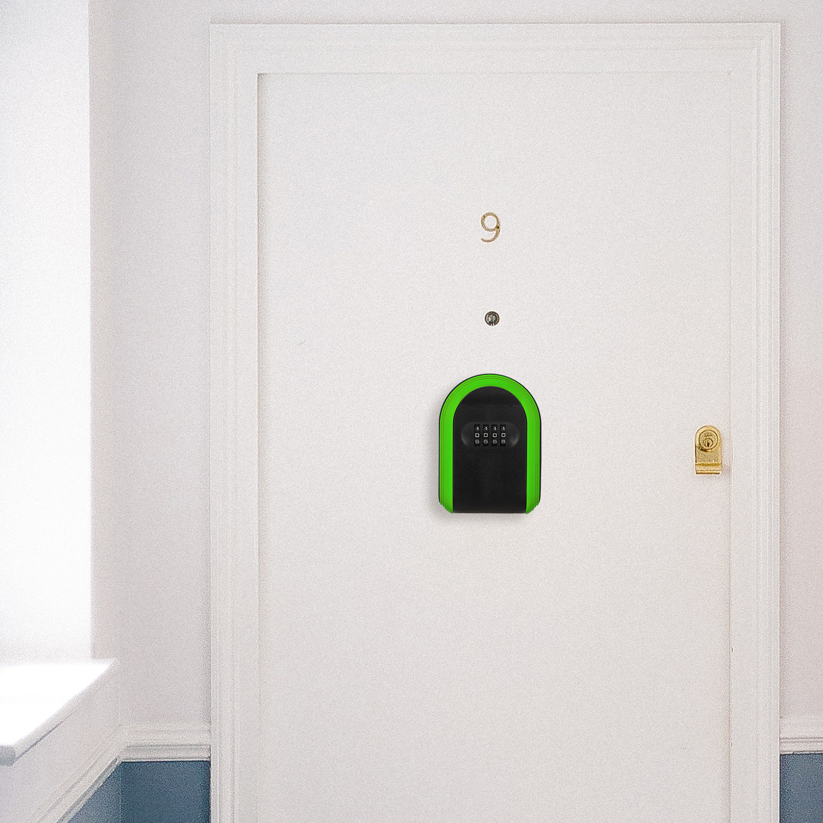 Outdoor Key Lock Box Wall Moun - Lockbox Key Secure บทวิจารณ์และราคา