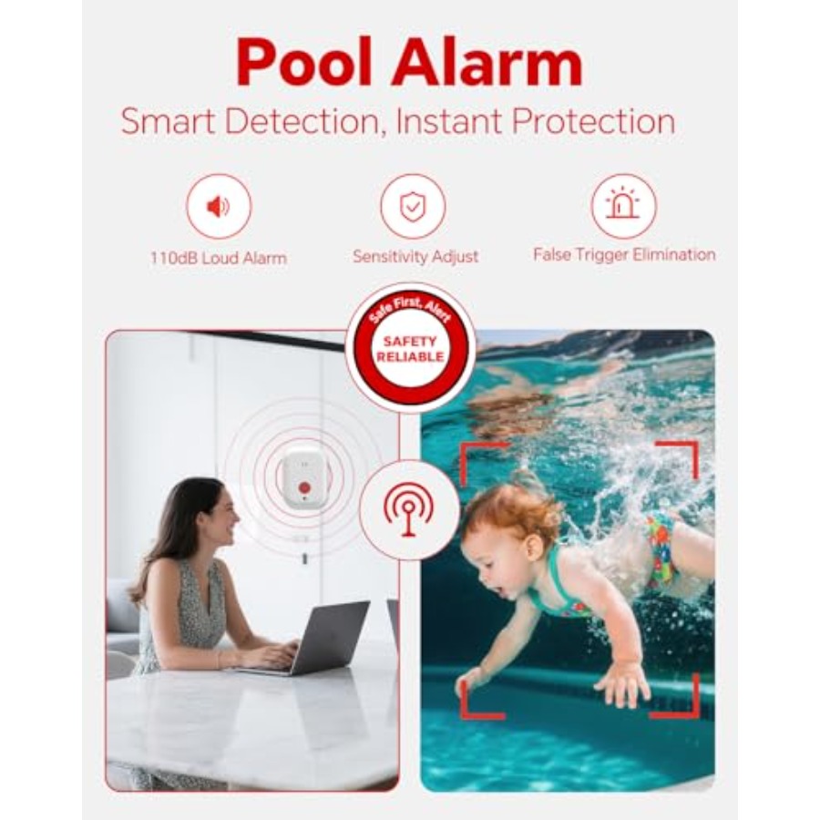 Pool Alarm Floating Safety Ala - Pool Alarm Float บทวิจารณ์และราคา