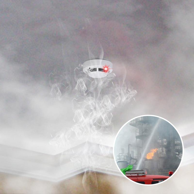 Fire Alarm Home Fire Alarm Sma - Smoke Detector Interconnected บทวิจารณ์และราคา