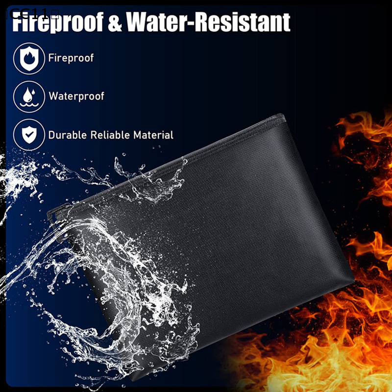 Fireproof Document Bag Waterpr - Fire Safe Document บทวิจารณ์และราคา