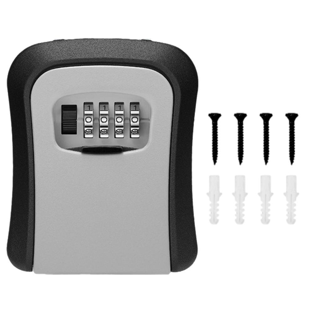 Wall Mount Key Lock Box 4 Digi - Lockbox Key Secure บทวิจารณ์และราคา