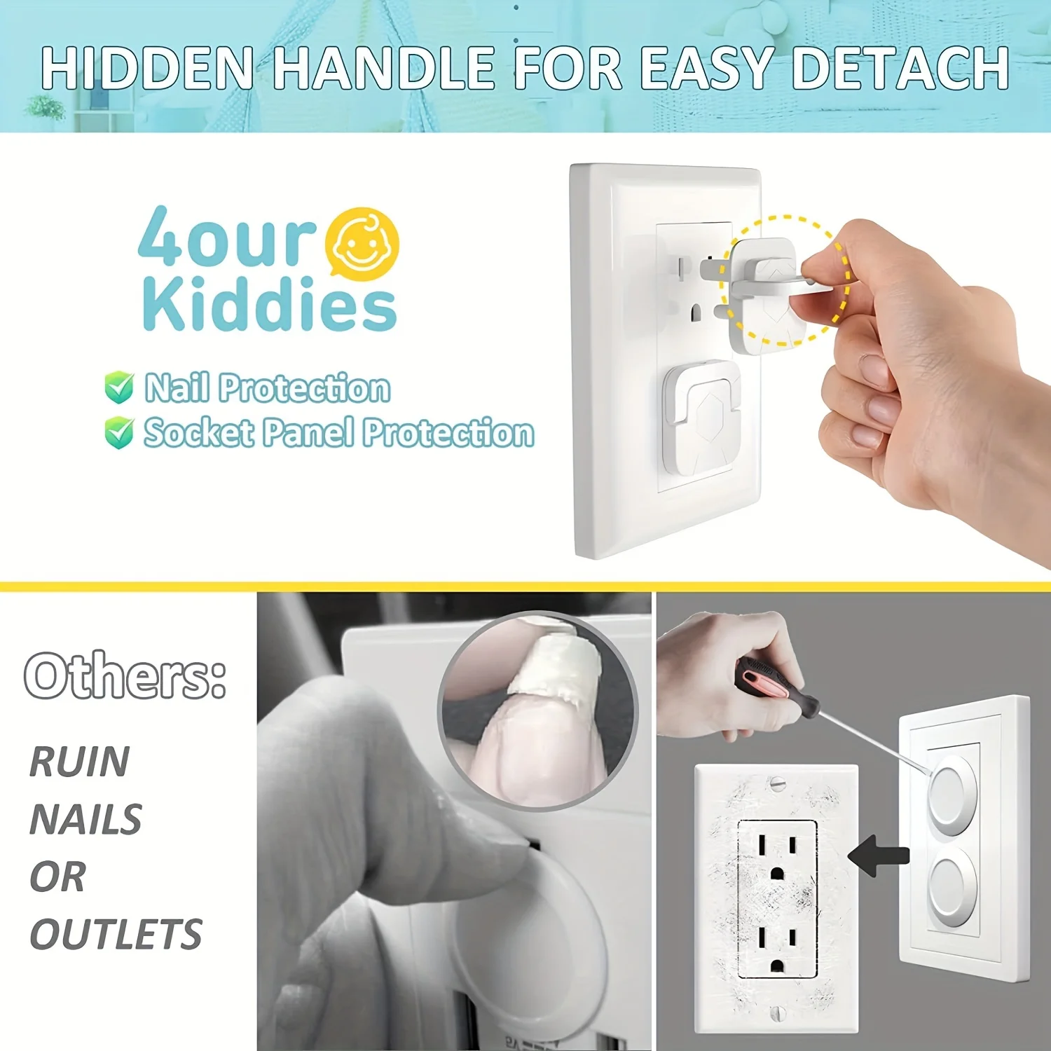 Easy Install Baby Child Electr - Outlet Cover Baby บทวิจารณ์และราคา