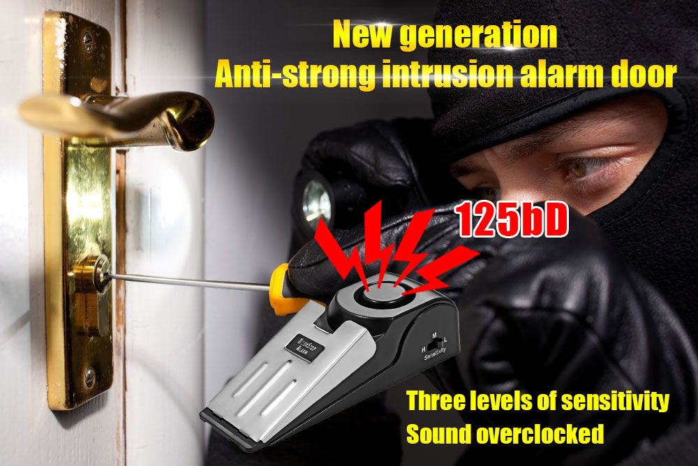 KERUI 125DB Anti-theft Burglar - Door Stop Alarm บทวิจารณ์และราคา
