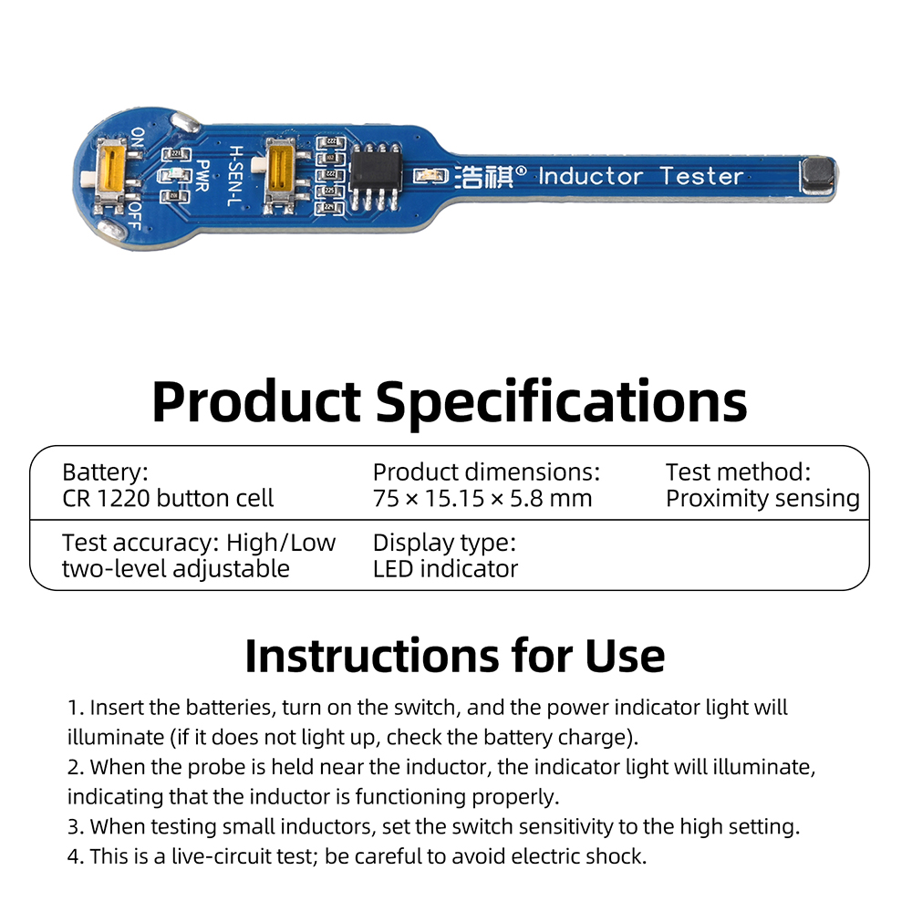 Electromagnetic Induction Test - Co Detector Plug บทวิจารณ์และราคา