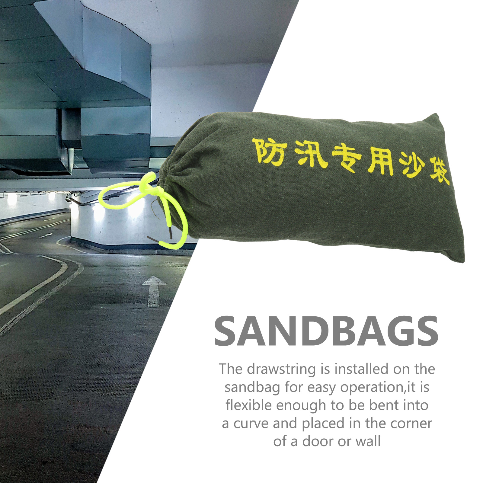 3pcs Empty Sandbag For Flood B - Flood Barrier Bag บทวิจารณ์และราคา