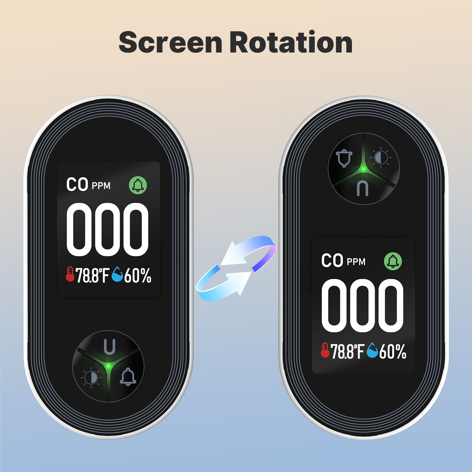 MOES 3-in-1 Plug-in CO Detecto - Co Detector Plug บทวิจารณ์และราคา