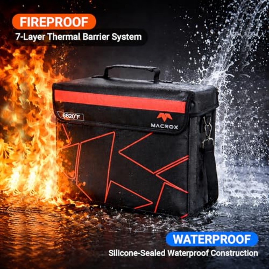 Fireproof and Waterproof Docum - Fire Safe Document บทวิจารณ์และราคา