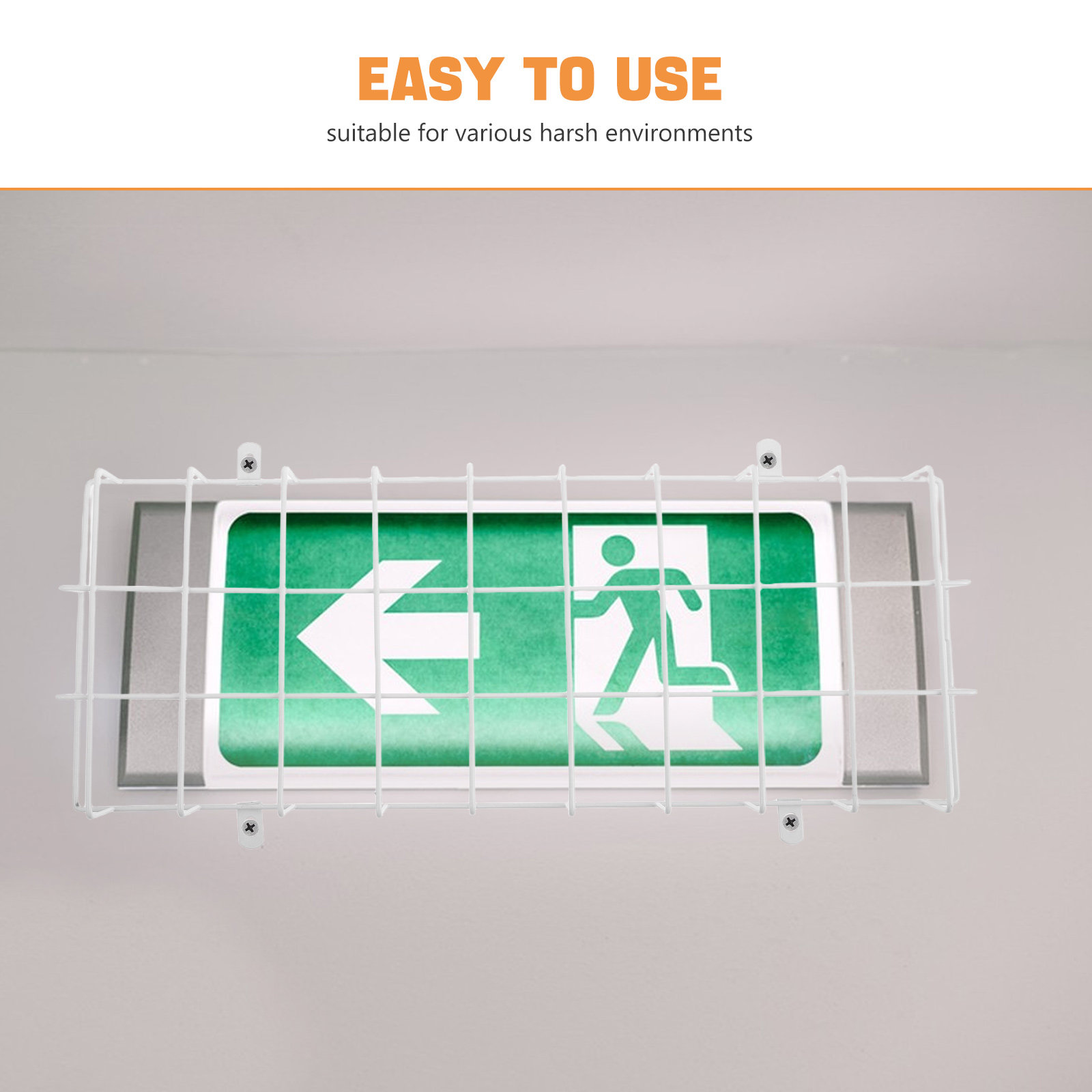 4Pcs Emergency Light Protectiv - Emergency Exit Sign บทวิจารณ์และราคา