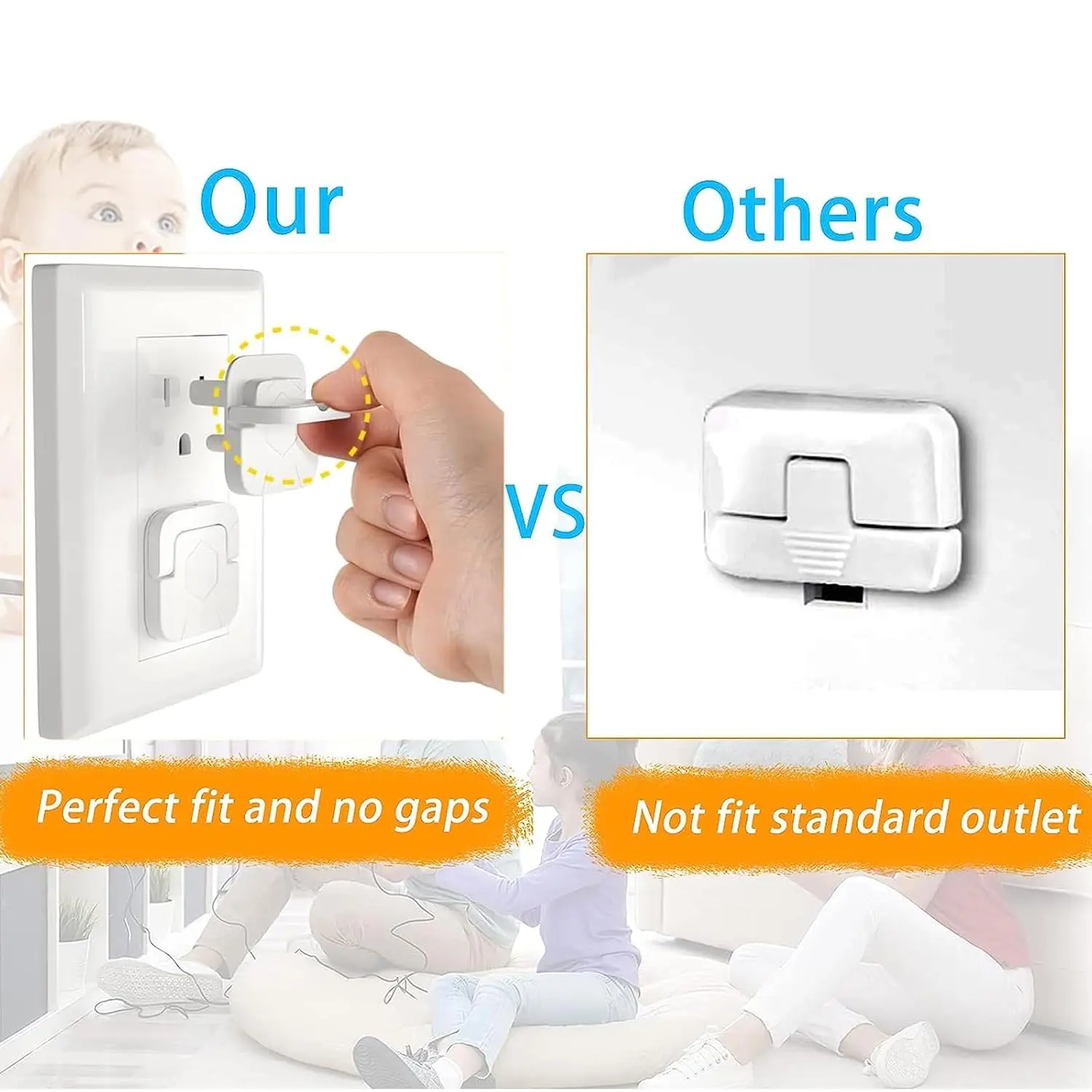 1-20Pc Baby Proof Outlet Cover - Outlet Cover Baby บทวิจารณ์และราคา