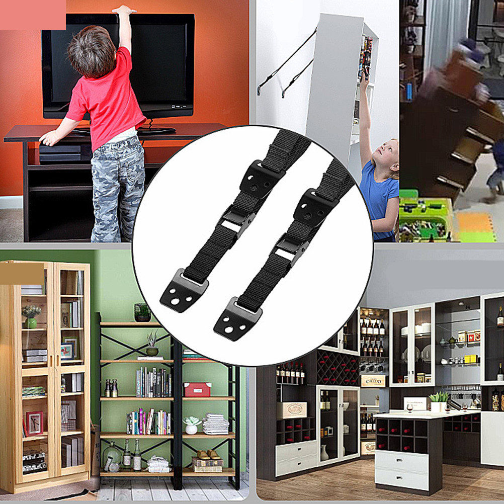 Heavy Duty TV Safety Anti-Tip  - Earthquake Anchor Strap บทวิจารณ์และราคา