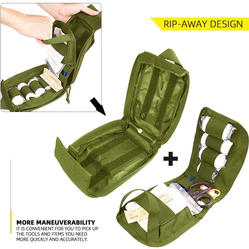 Tactical Molle First Aid Kit M - First Aid Bag Kit บทวิจารณ์และราคา