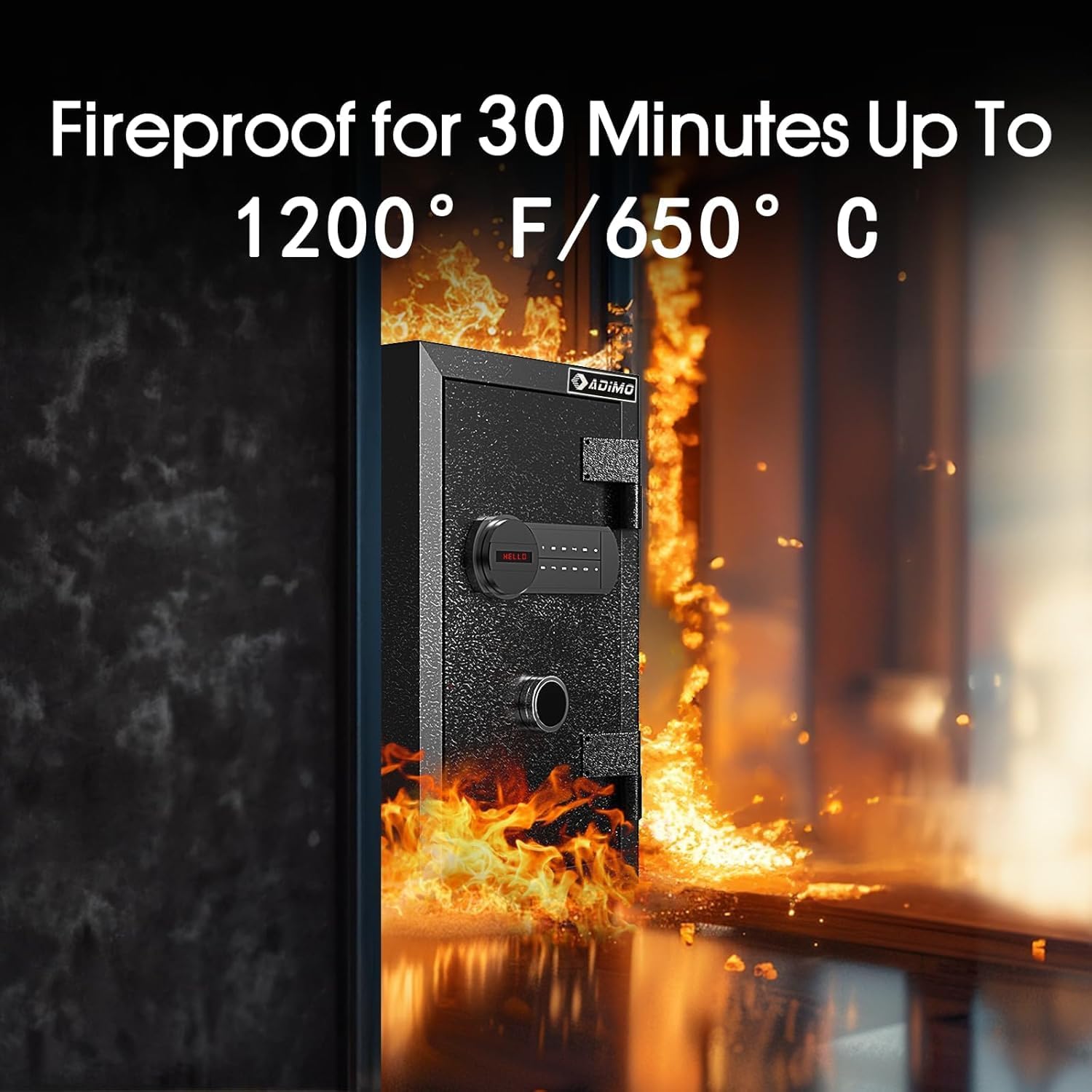 Heavy-Duty Fireproof Safe Box  - Fire Safe Document บทวิจารณ์และราคา