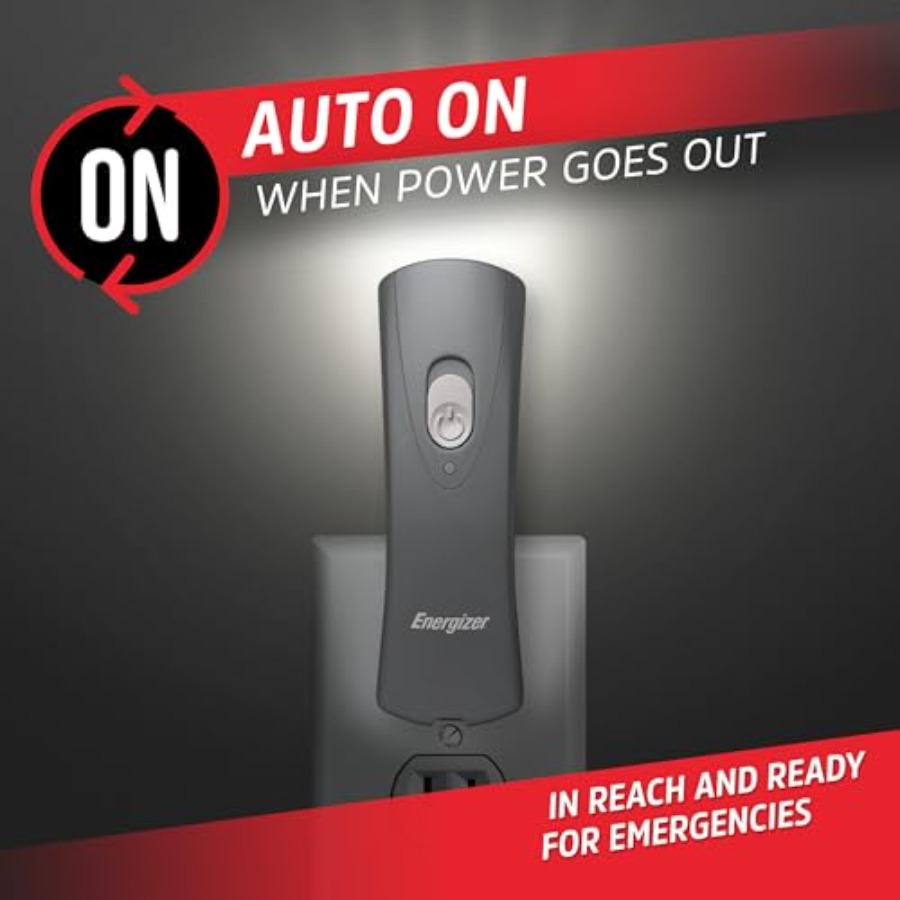 Auto-On LED Flashlights Rechar - Power Outage Light บทวิจารณ์และราคา