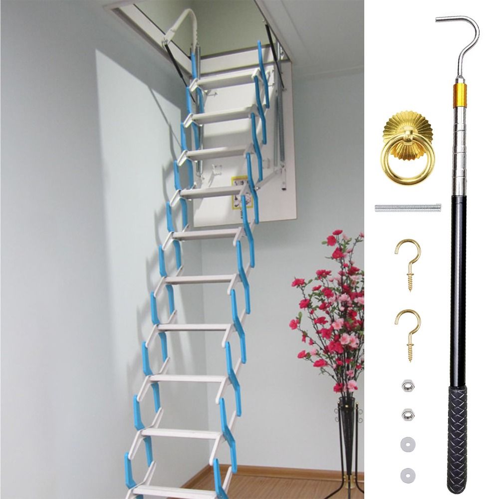 Stainless Steel Attic Ladder P - Fire Escape Ladder บทวิจารณ์และราคา