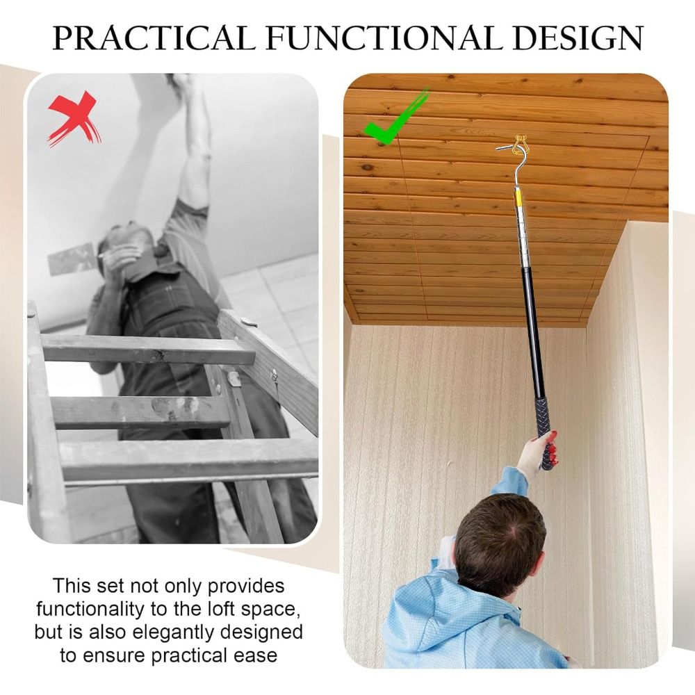 Stainless Steel Attic Ladder P - Fire Escape Ladder บทวิจารณ์และราคา