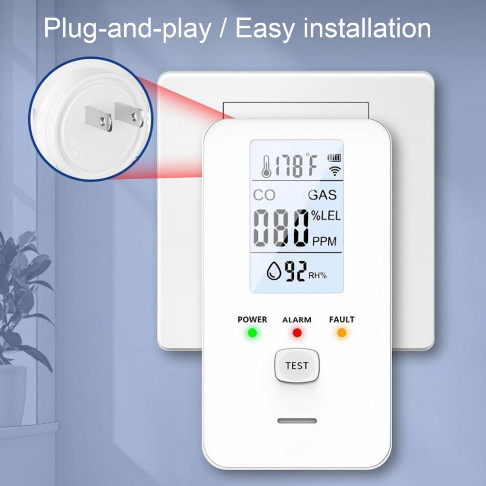 Natural Gas & Carbon Monoxide  - Co Detector Plug บทวิจารณ์และราคา
