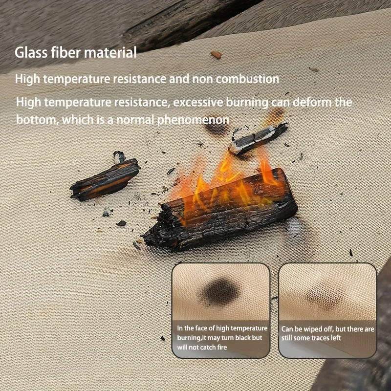 Outdoor Camping Fireproof Clot - Fire Blanket Kitchen บทวิจารณ์และราคา