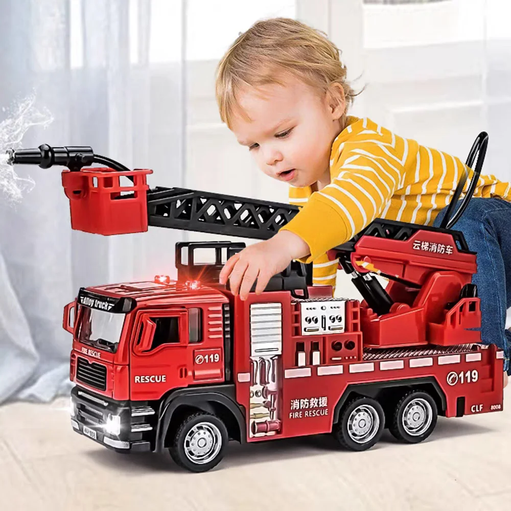 1/32 Fire Engine Car Toy Model - Fire Escape Ladder บทวิจารณ์และราคา