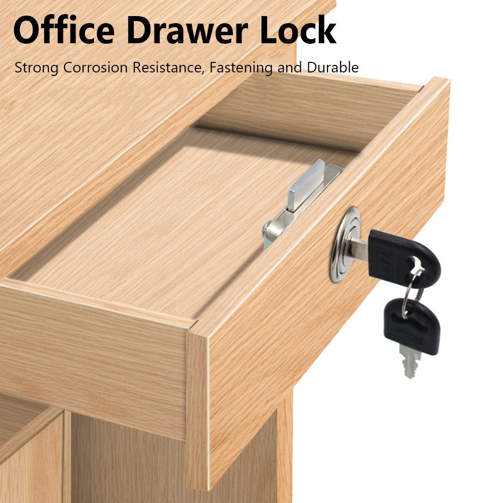 Office Burglarproof Zinc Alloy - Medicine Cabinet Lock บทวิจารณ์และราคา