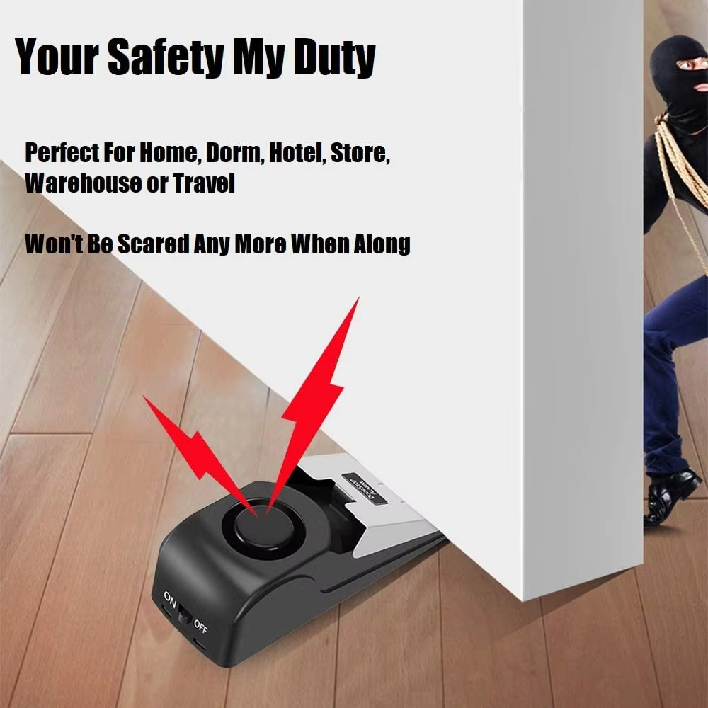 120db Wireless Stainless Steel - Door Stop Alarm บทวิจารณ์และราคา