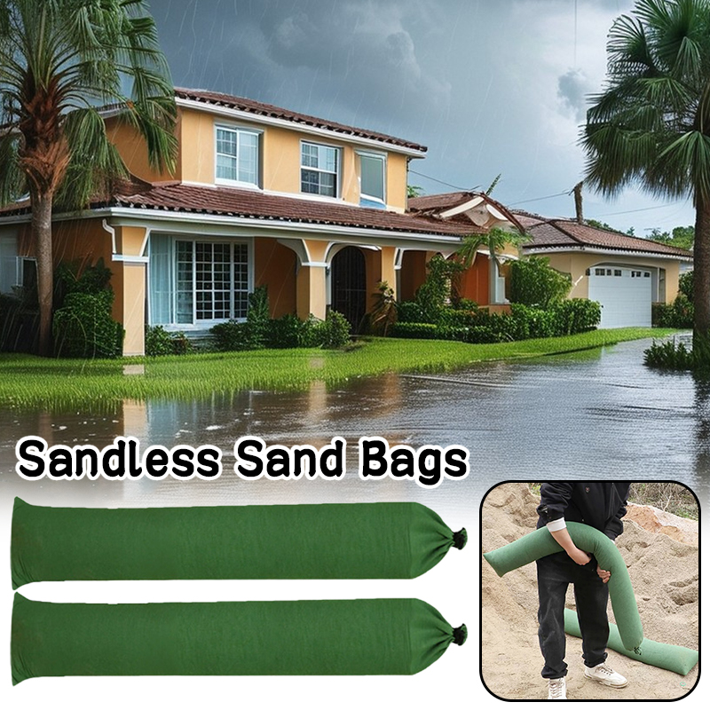 2 Pcs Sandless Sand Bags Anti  - Flood Barrier Bag บทวิจารณ์และราคา