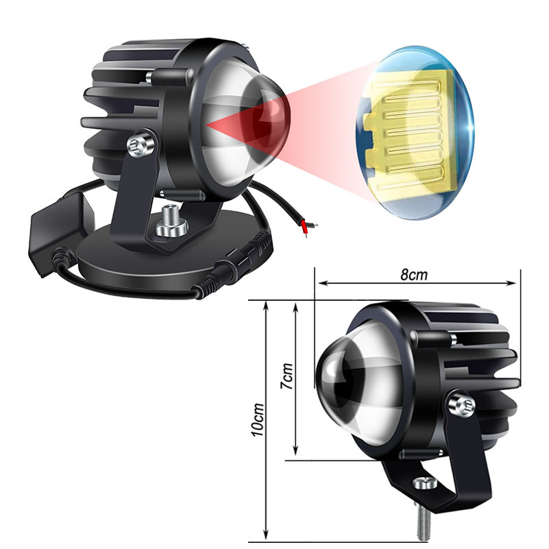 12V-80V Universal LED Laser Sp - Power Outage Light บทวิจารณ์และราคา