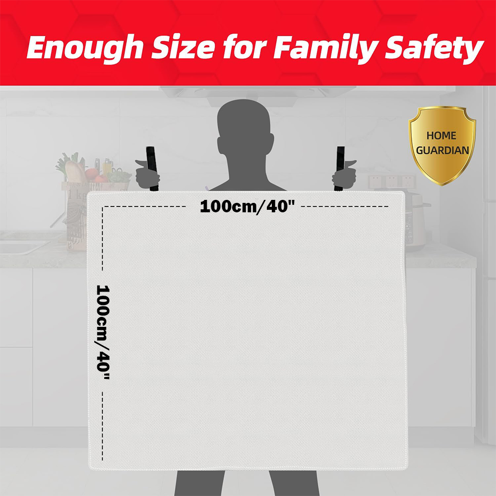 Emergency Fire Blanket for Hom - Fire Blanket Kitchen บทวิจารณ์และราคา