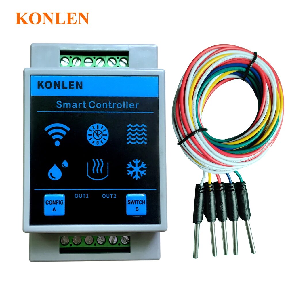 KONLEN Tuya Water Level Sensor - Water Alarm Sensor บทวิจารณ์และราคา