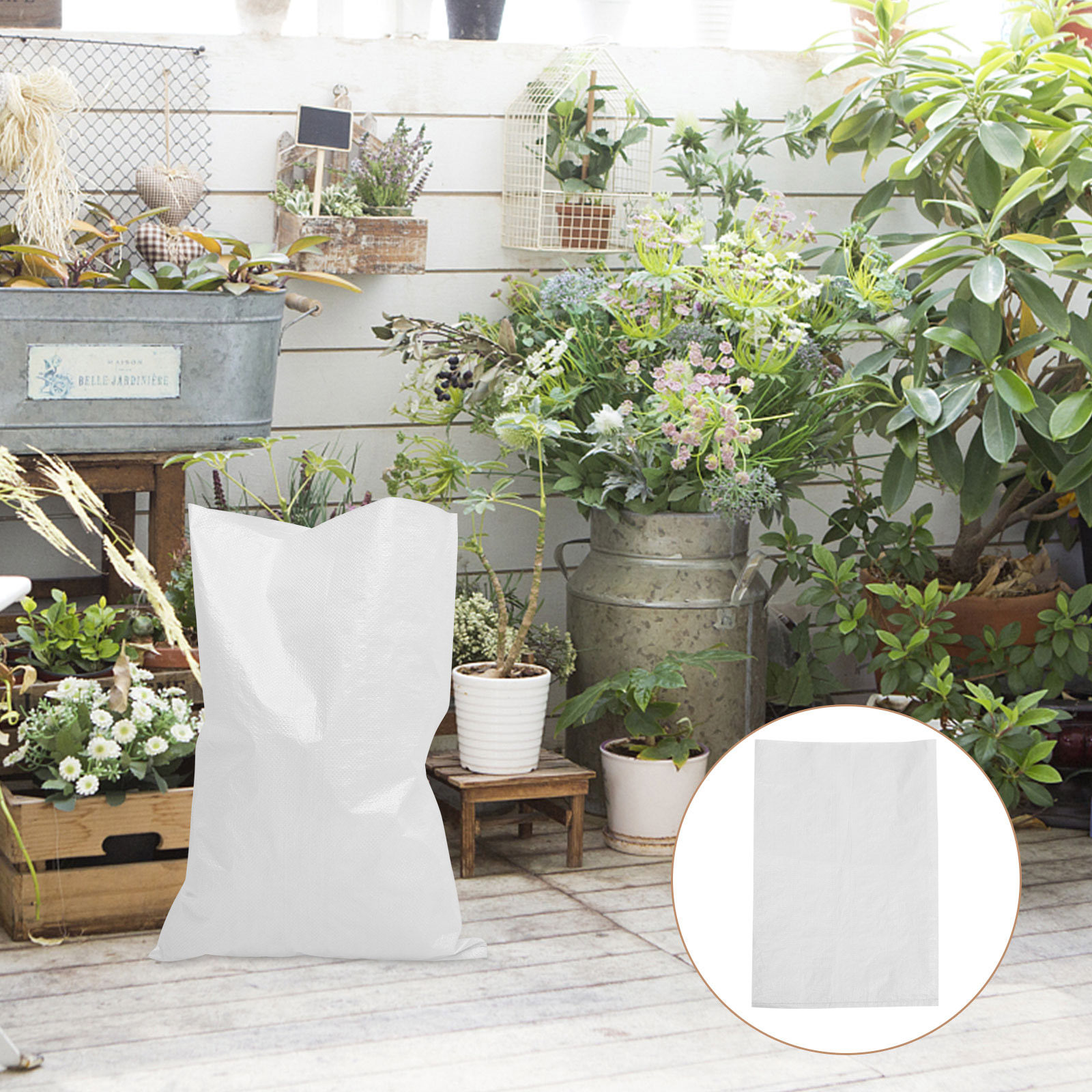 5Pcs Sturdy Woven Polypropylen - Flood Barrier Bag บทวิจารณ์และราคา