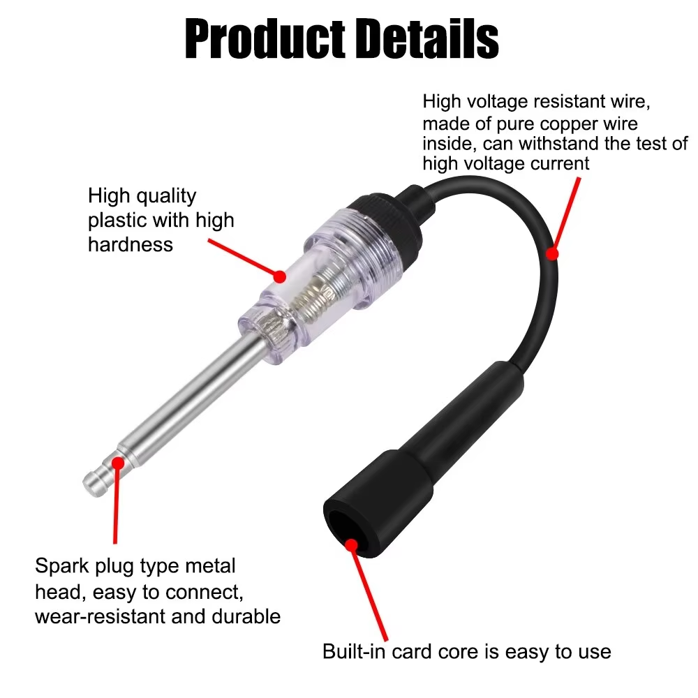 Car Spark Plug Tester Pen Igni - Co Detector Plug บทวิจารณ์และราคา